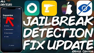 NEW RootHide JAILBREAK Detection Bypass For Dopamine UPDATE Released All Devices [upl. by Suivatra]