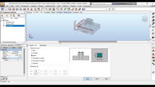 Foundation reinforcement with ROBOT program  Aрмирование фундаментa [upl. by Gilbye]