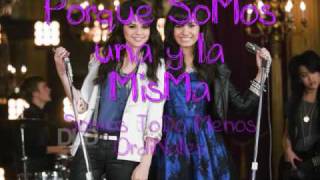 Demi Lovato amp Selena Gomez  One And The Same Español [upl. by Bastian]