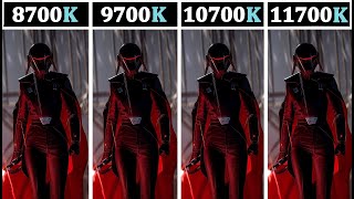 Intel I7 11700K vs I7 10700K vs I7 9700K vs I7 8700K  4K Ultrawide 1440P 1080P [upl. by Irneh]