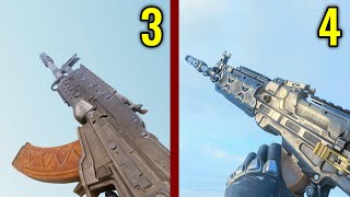 COD BO3 vs BO4  Weapons Comparison [upl. by Nicolis]