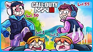 Modern Warfare 3 but we ruin Lvl 1 players fun [upl. by Adria400]