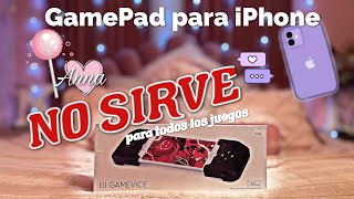 Gamevice GV157 control de iPhone  Reseñas con Anna [upl. by Burdelle229]