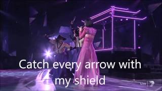 Dami Im  Gladiator live on The X Factor Australia 2014 with lyrics HD [upl. by Buskus]