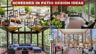 Exquisite Screened in Patio Ideas  Screened in Porch Ideas  Enclosed Porch  Screened in Pergola [upl. by Lev]