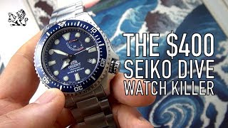 The Best 400 Seiko SKX Dive Watch Alternative  Orient Triton Review [upl. by Danell]