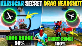 💥 Hariscar Secret Drag Shot 😔 Low End Device Drag 😱 High End Drag Shot Reavel  FreeFire [upl. by Enalb]