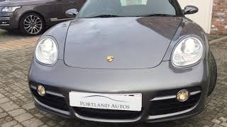 PORSCHE CAYMAN 24V TIPTRONIC S FOR SALE IN GREY [upl. by Ahsyas]