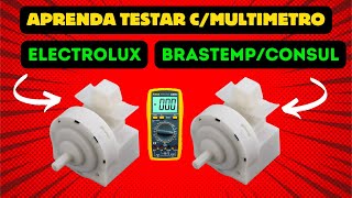 Como testar PRESSOSTATO BrastempConsulElectrolux  com multimetro [upl. by Bollay467]