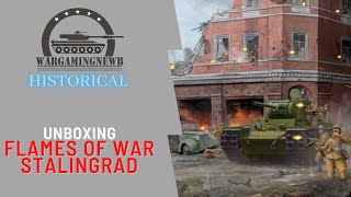 Unboxing Flames of War Stalingrad Unboxing [upl. by Nonnarb]