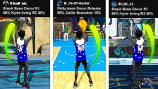 I Tested My Subscribers BEST JUMPSHOTS on NBA 2K24 [upl. by Ialohcin640]