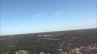 Cessna 172 Landing Bayport Aerodrome 23N 082413 [upl. by Notsae]