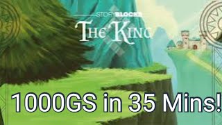 Storyblocks The King 100 Completion Achievement Walkthrough 1000GS in 35 Minutes [upl. by Pond237]