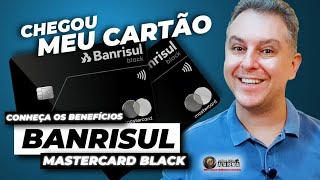 💳NOVO CARTÃO MASTERCARD BLACK DO BANRISUL  22 PONTOS TECNOLOGIA CONTACTLLESBENEFÍCIOS EXCLUSIVOS [upl. by Cormier]