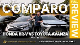 COMPARO HONDA BRV vs TOYOTA AVANZA w Kyle  Automart Certified Vehicles [upl. by Zeph]