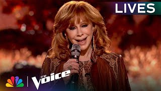 Reba McEntire Performs quotSeven Minutes In Heavenquot  The Voice Lives  NBC [upl. by Zoltai]