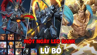 VUX MỘT NGÀY LEO RANK VỚI TẤT CẢ SKIN LỮ BỐ COMBO SÓNG XUNG KÍCH MẠNH NHẤT LIÊN QUÂN MOBILE [upl. by Mallen]