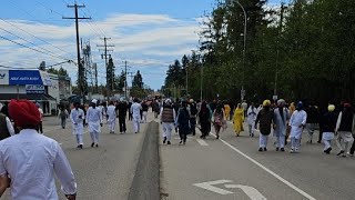 My first time at vaisakhi parade surrey festival 2024 travel [upl. by Eznyl482]