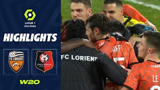 FC LORIENT  STADE RENNAIS FC 2  1  Highlights  FCL  SRFC  20222023 [upl. by Linell]