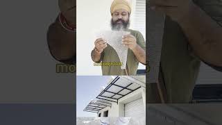 New design polycarbonate sheet shed youtubeshorts shorts ssfiberglassshortswithmolisingh [upl. by Inga]