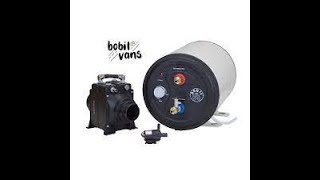 Bobil Vans Hybrid Water Heating System Shower Test [upl. by Sturrock]