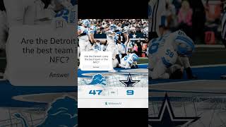 Lions vs Cowboys reaction nfl detroitlions cowboys football nflfootball youtube podcast [upl. by Blen]