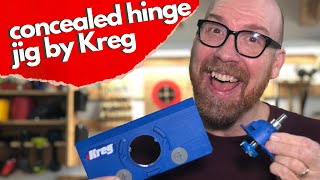 Kreg concealed hinge jig instructions  StepByStep Instructions to Easy Hinge Installation [upl. by Berghoff501]