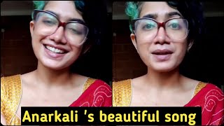 Anarkali Marikar s beautiful song  Actress Anarkali Marikar  shorts [upl. by Annoved]