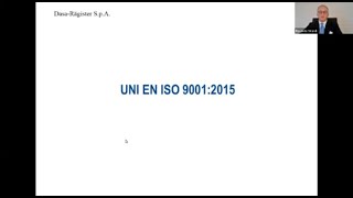 Presentazione Certificazione ISO 9001  Sistema di Gestione della Qualità [upl. by Mloclam]