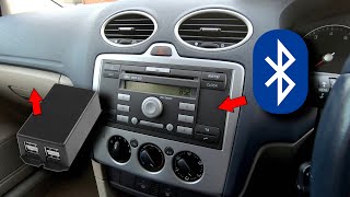 Ford Focus Mk2 How to add bluetooth audio amp USB charging ports [upl. by Evans496]