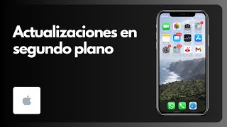 Cómo habilitar actualizaciones en segundo plano en iPhone [upl. by Arikal559]