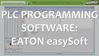 PLC Programming Software EATON easySoft Full Lecture [upl. by Nitsraek237]