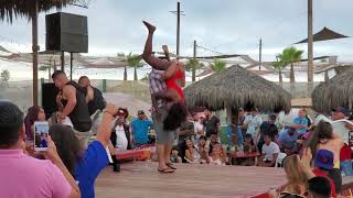 PAPAS amp BEER WILD DANCE OFF MEN VS WOMEN TIJUANA [upl. by Epolenep778]