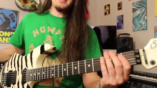 The REAL way to play Take No Prisoners intro by Megadeth Weekend Wankshop lesson 139 [upl. by Aralk]