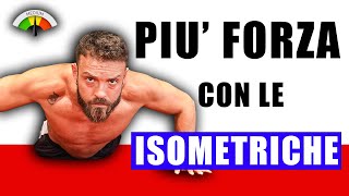 FORZA INCREDIBILE CON LE ISOMETRIE  scheda completa [upl. by Ysle229]