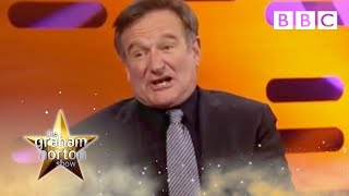 Robin Williams reacts to fans impressions  The Graham Norton Show  BBC [upl. by Emmer]