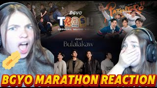 BGYO MARATHON  Patintero TRASH amp BULALAKAW MVSREACTION [upl. by Kcirdehs]