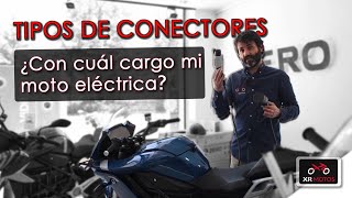 Tipos de Conectores para Cargar una Moto Electica [upl. by Nesnej393]