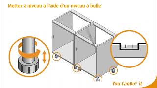 CanDo Montage  Plans de travail et comptoirs [upl. by Salter]