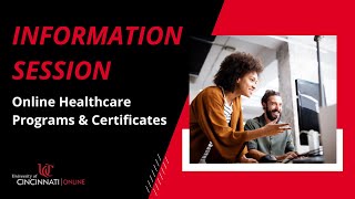 Info Session Online Healthcare Programs and Certificates  UC Online [upl. by Ennasus]