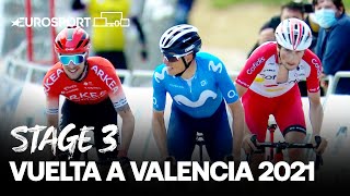 Vuelta a Valencia 2021  Stage 3 Highlights  Cycling  Eurosport [upl. by Erickson]