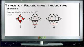 Inductive Reasoning Examples Basic Geometry Concepts [upl. by Yedsnil]