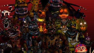 fnaf ucn al nightmare animatronics jumpscares [upl. by Ko283]