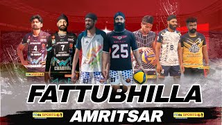 VILLAGE LEVEL VOLLEYBALL TOURNAMENT  FATTUBHILLA AMRITSAR  pb46sports 88725 61144 [upl. by Tisdale]