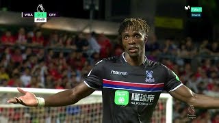 Wilfried Zaha Vs West Brom HD 720p 22072017 [upl. by Aicissej]