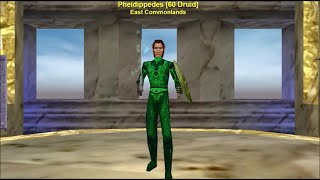 FashionQuest  Woven Grass Armor  Wood Elf Druid P99 EverQuest [upl. by Ahseit]