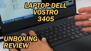 Laptop💻Dell Vostro 14 3405  Unboxing  Review  Información ⌨️🖱️  Test 📸🌡️🎤🔊 [upl. by Yenaj636]