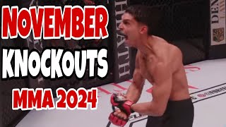 MMA’s Best Knockouts I November 2024 HD Week 2 [upl. by Fair]