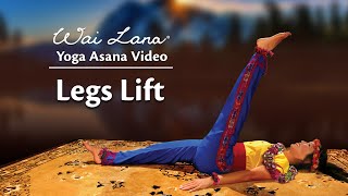 Wai Lana Yoga Easy Leg Lift with Ankle Exercise [upl. by Lyrrehs872]