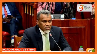 NIS Boss Nominee Noordin Haji faces vetting panel [upl. by Enitnatsnoc]